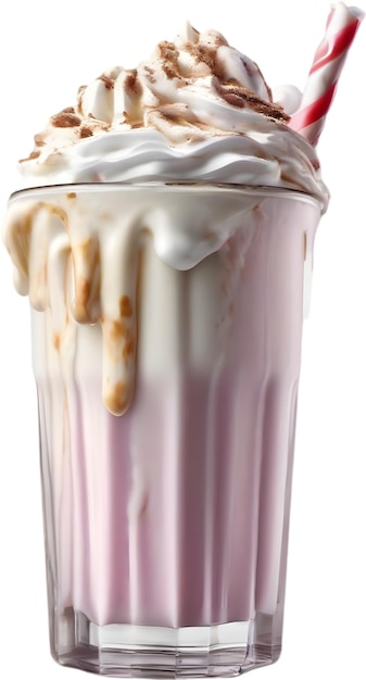 Close up of delicious looking Milkshakes