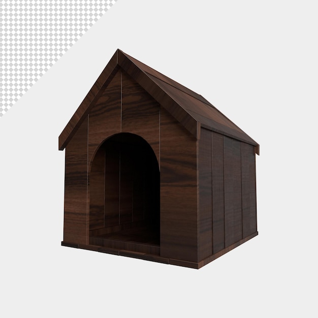 close up on house dog isolated premium psd