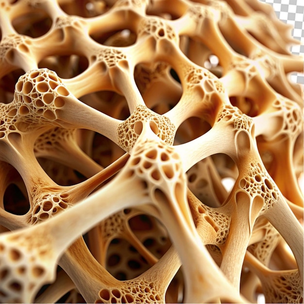 A close up of a piece of a coral with a white flower in it