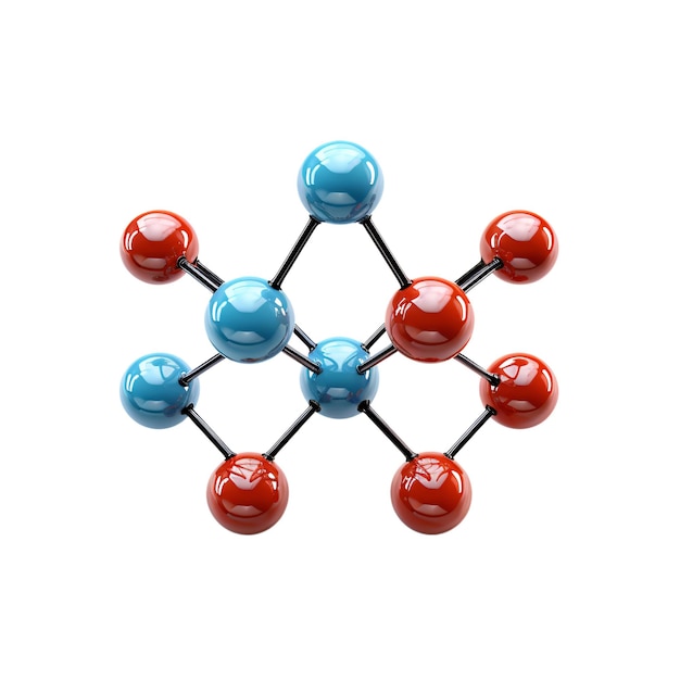 PSD a closeup of a molecule