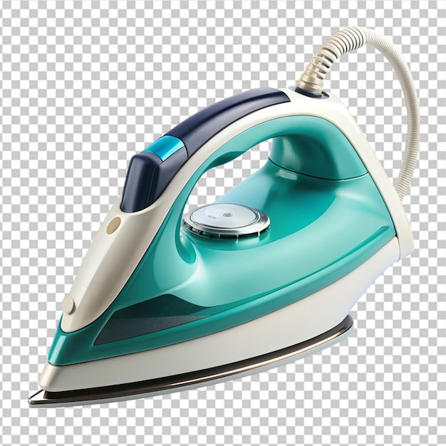 Clothes iron isolated on transparent background