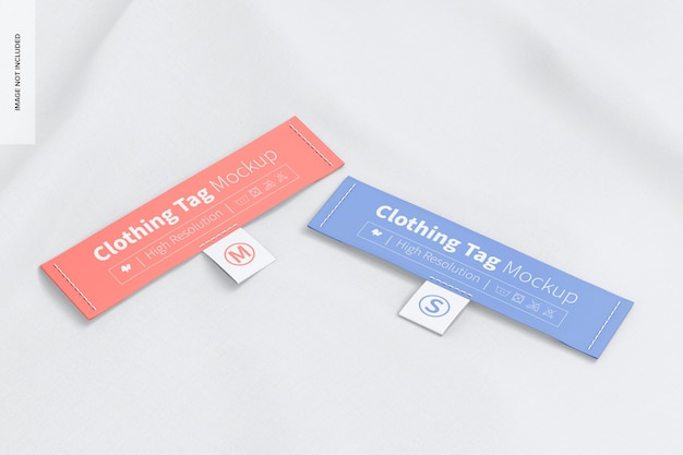 Clothing Tag Mockup