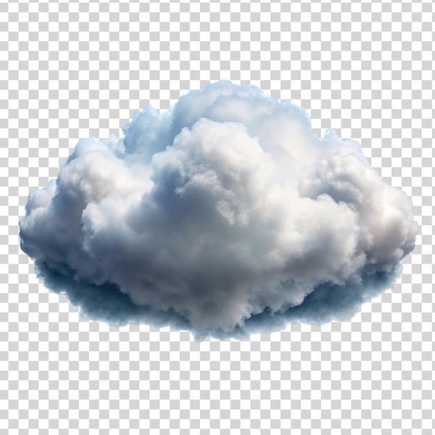 Cloud Isolated on transparent background