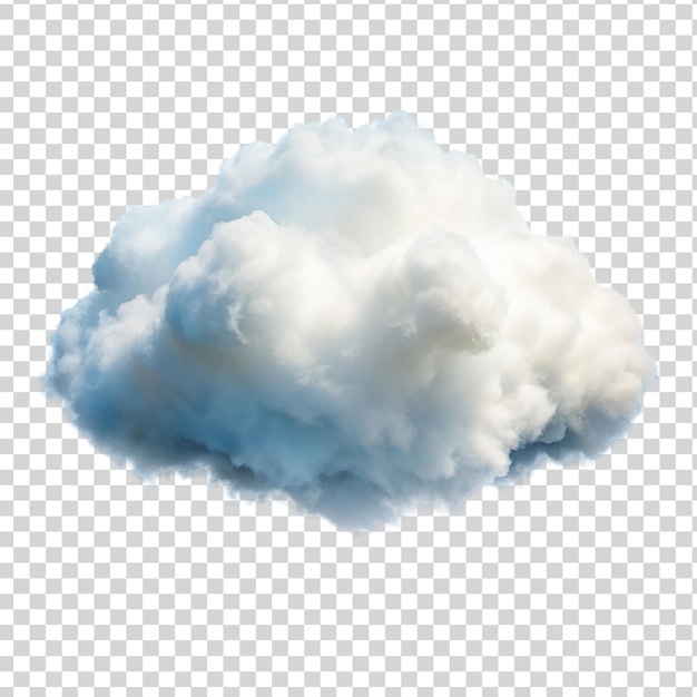 Cloud Isolated on transparent background