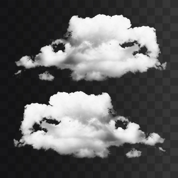 Cloud png isolated on transparent background