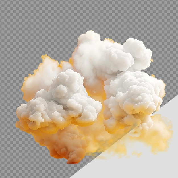 Cloud png isolated on transparent background