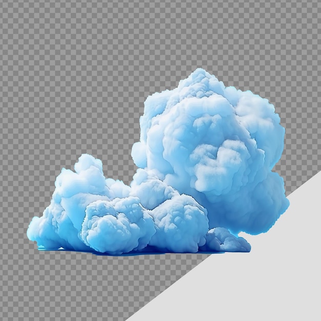 Cloud png isolated on transparent background