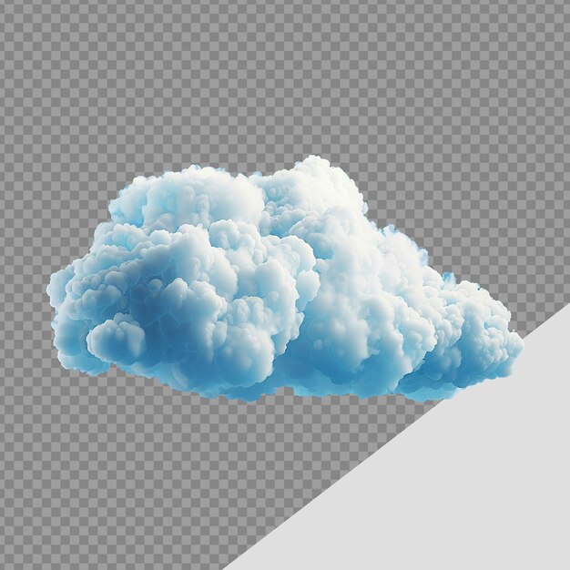 Cloud png isolated on transparent background