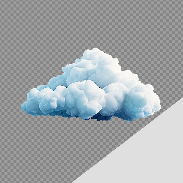 Cloud png isolated on transparent background