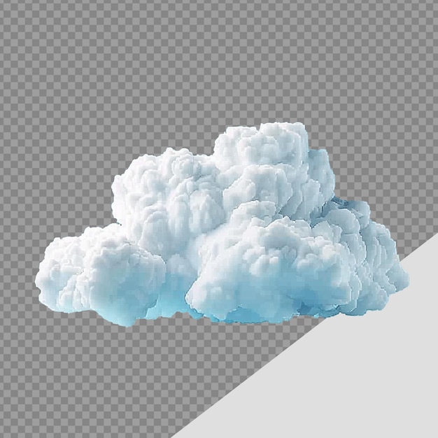 Cloud png isolated on transparent background