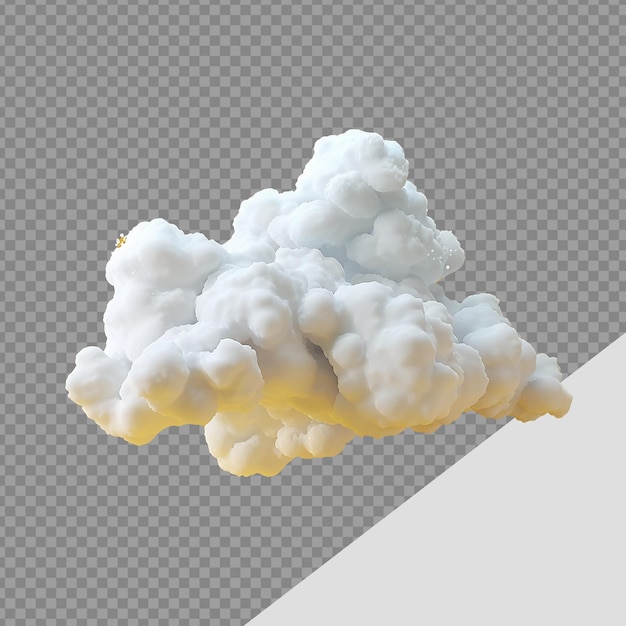 Cloud png isolated on transparent background