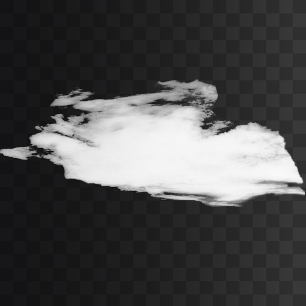 Cloud png isolated on a transparent background