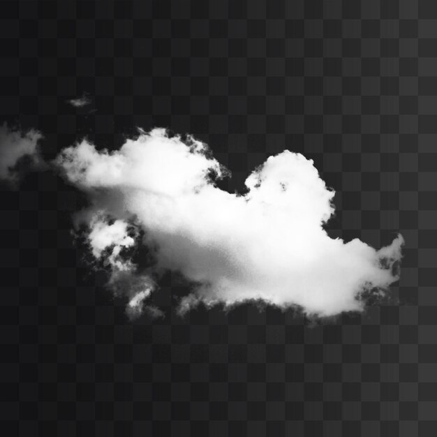 Cloud png isolated on a transparent background