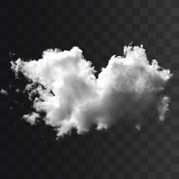 Cloud png isolated on a transparent background