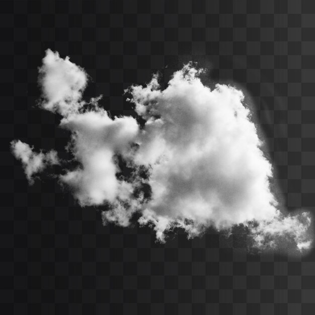 Cloud png isolated on a transparent background