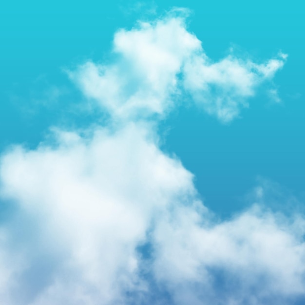 PSD a cloud that has a horse on it