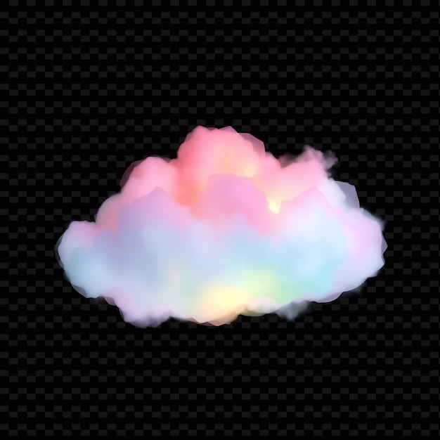 PSD a cloud that has the word cloud on it