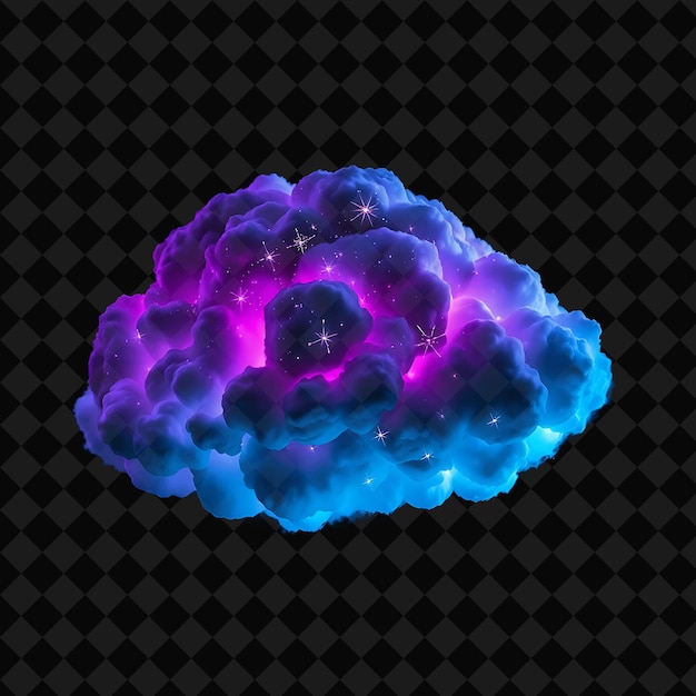 PSD a cloud with the word galaxy on it