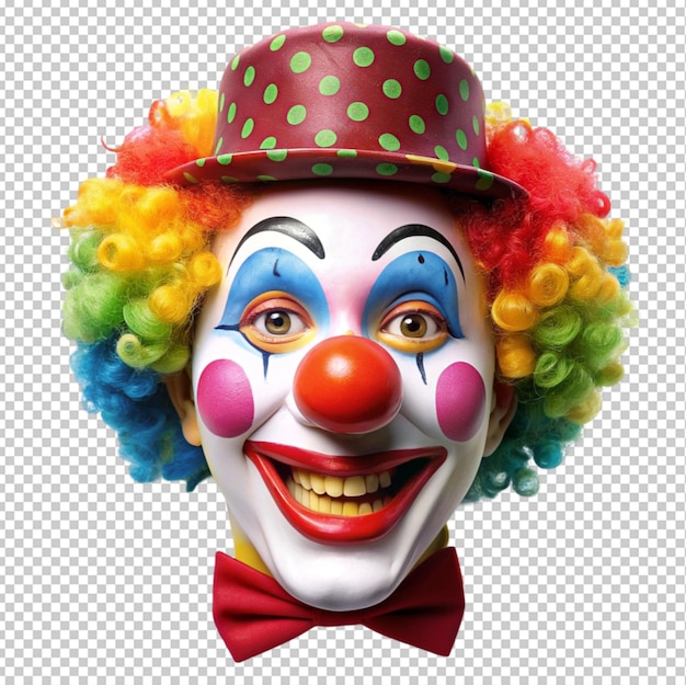 clown face transparent background