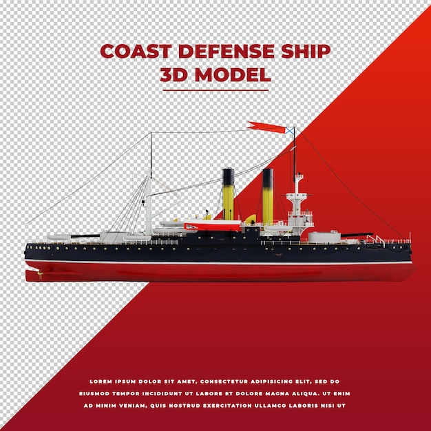 Coast defense ship