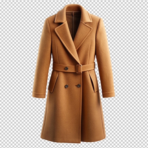 coat isolated on transparent background