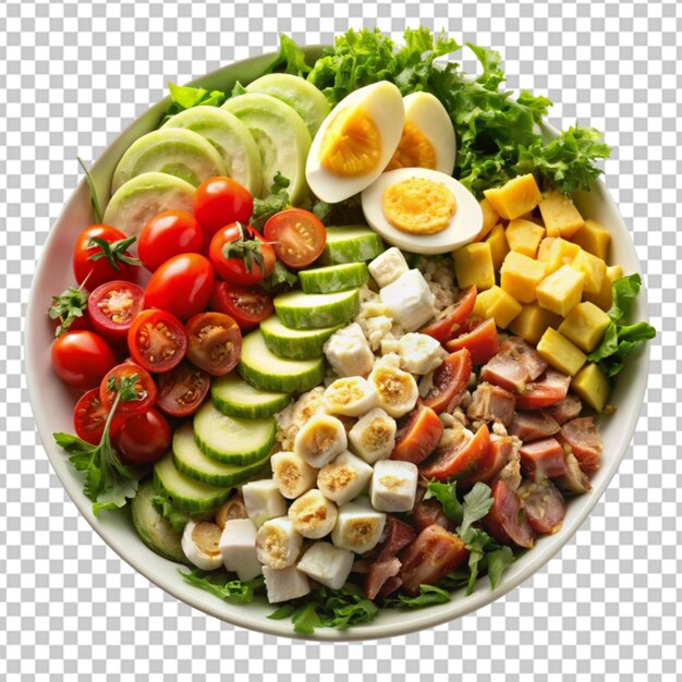 cobb salad transparent background