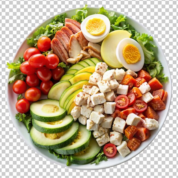 cobb salad transparent background