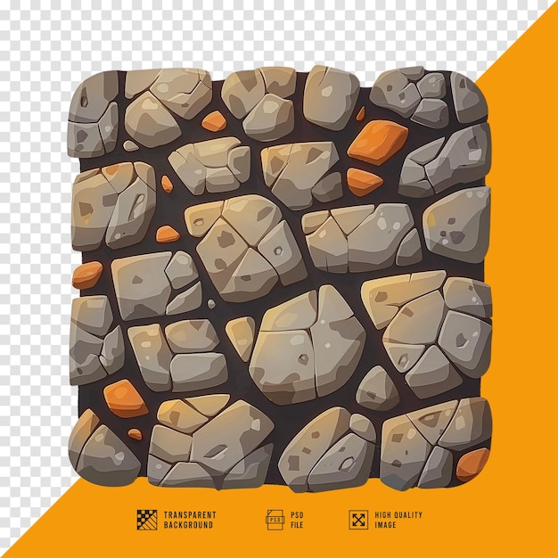 PSD cobblestone images without background hd quality