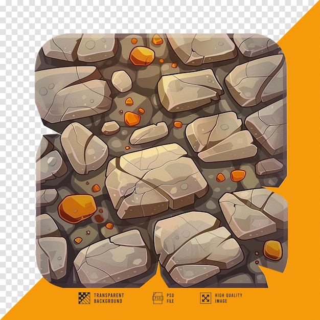 Cobblestone images without background HD quality