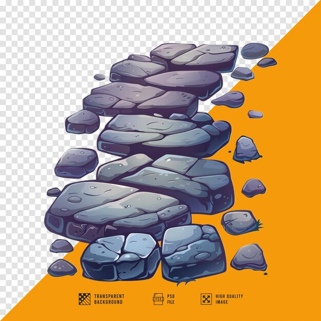 PSD cobblestone images without background hd quality