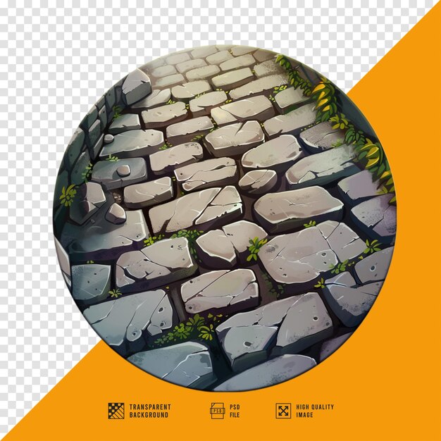 PSD cobblestone images without background hd quality