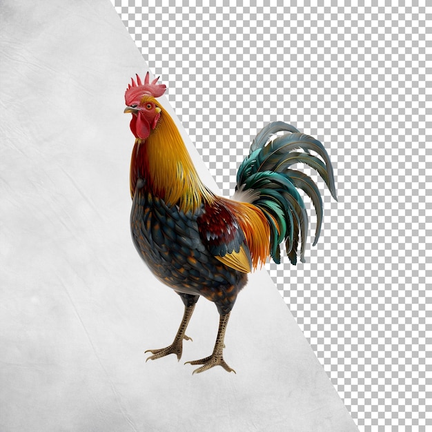 cock Isolated on transparent background