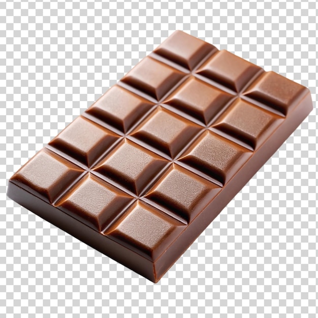 A cocolate bar Isolated on transparent background