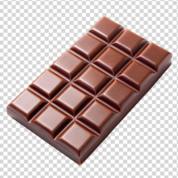 A cocolate bar Isolated on transparent background