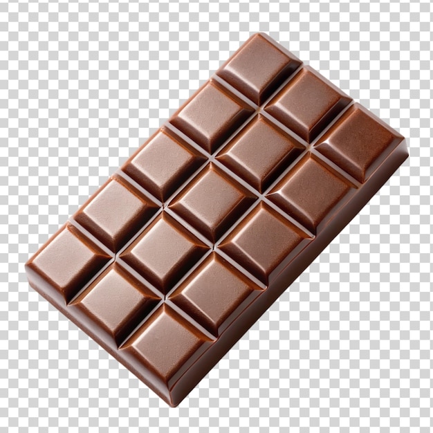 A cocolate bar Isolated on transparent background