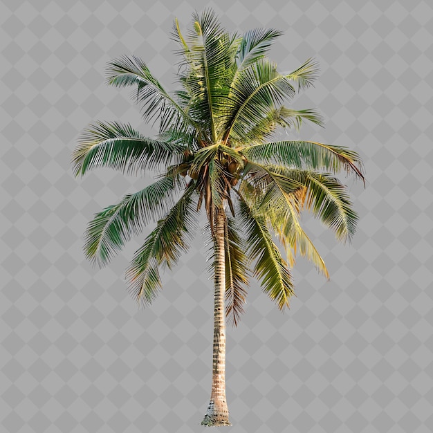 a coconut tree with a background of a gray background with a white background