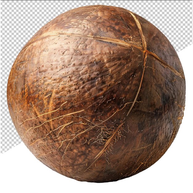 a coconut with a label that says quot coconut quot on it