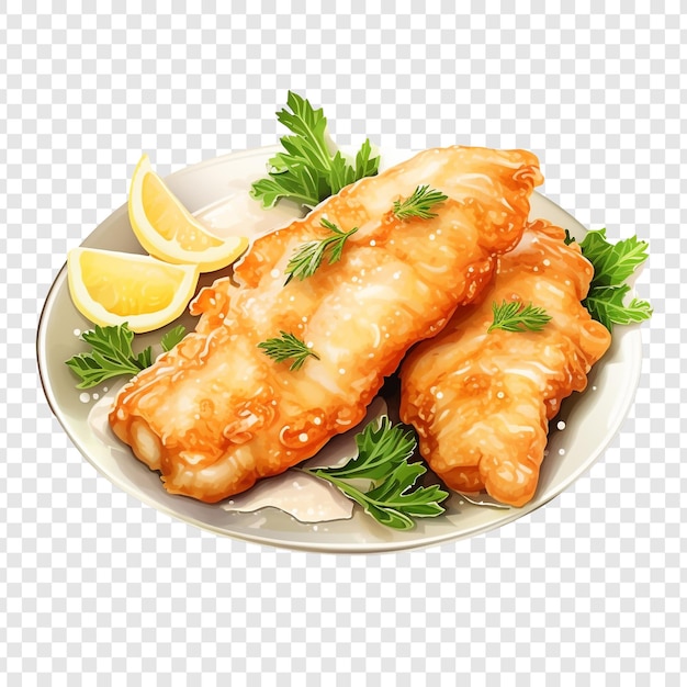 Cod Tongues isolated on transparent background