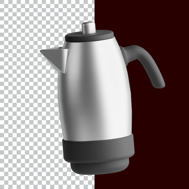 Coffee 3D Icon render asset design 3D Icon illustration