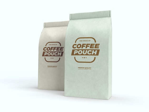 Coffee Bag Mock-up for Coffee, Tea and other food items