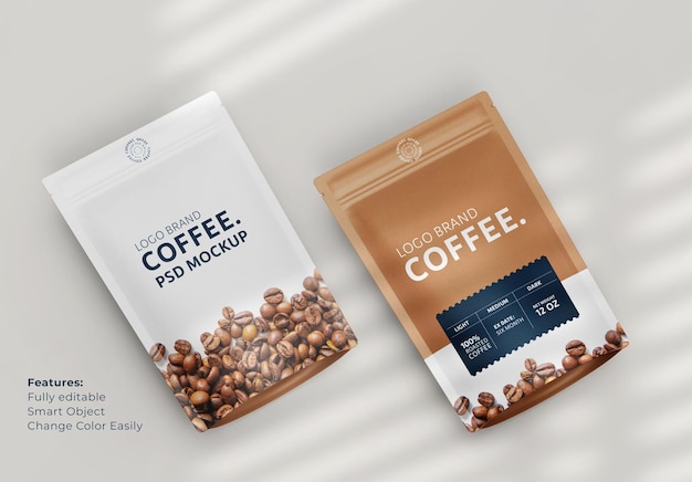 Coffee Bag Mockup