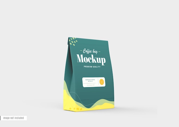 Coffee Bag Packaging Mockup