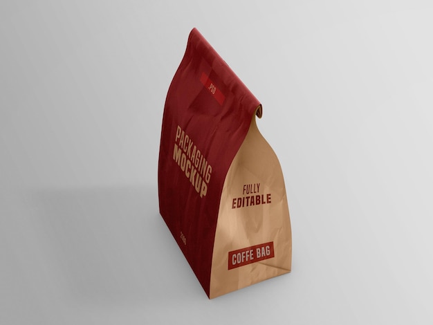 Coffee Bag Packet Mockup