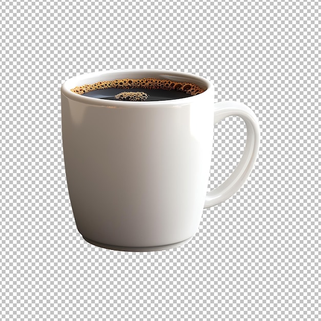 coffee cup isolated on transparent background