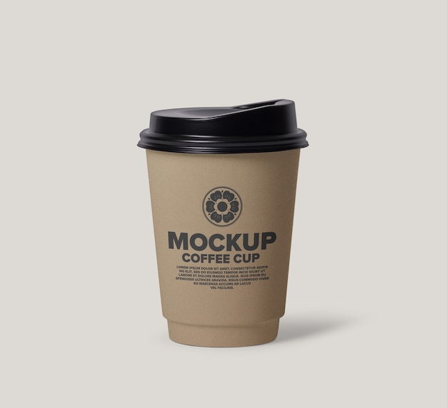 Coffee cup mockup design