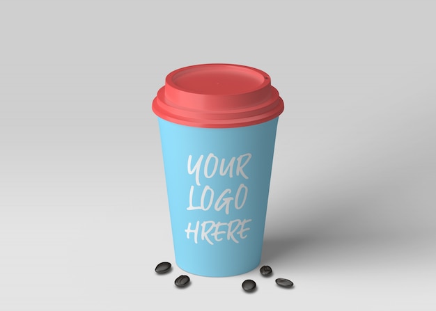 Coffee cup mockup