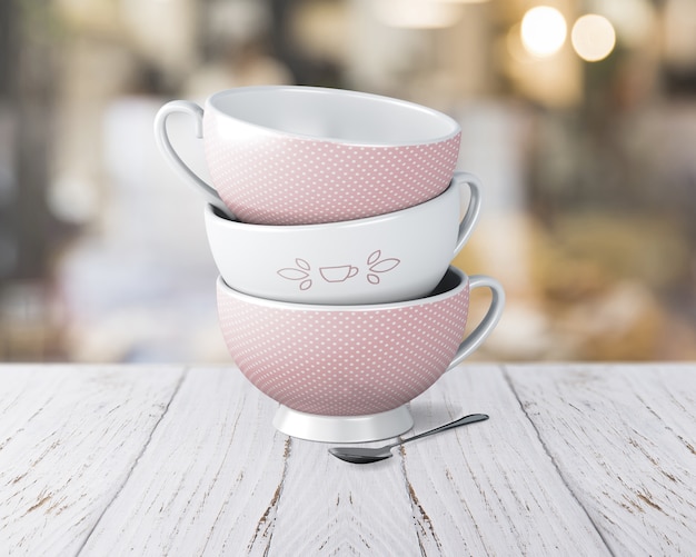 Coffee cup mockup