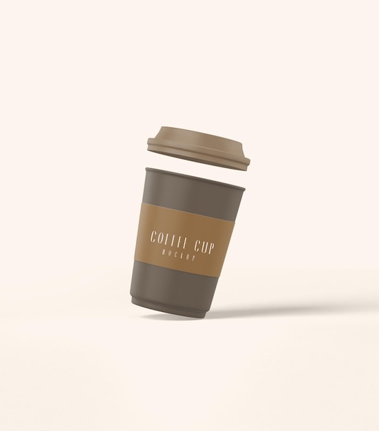 PSD coffee cup premium quality mockup ready to use