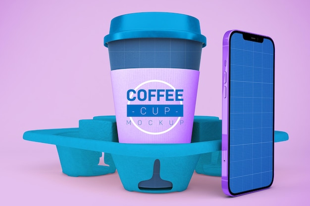 Coffee Cups & Smart Phone