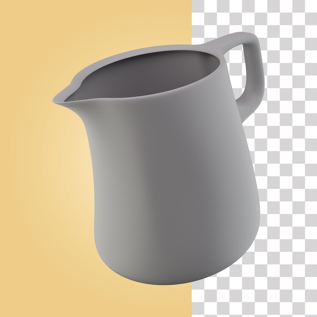 Coffee Jug 3D Icon